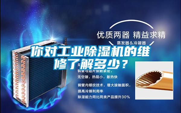 你對工業(yè)除濕機的維修了解多少？
