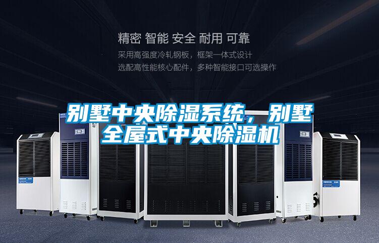 別墅中央除濕系統(tǒng)，別墅全屋式中央除濕機(jī)