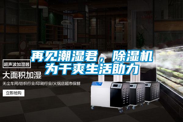 再見潮濕君，除濕機(jī)為干爽生活助力
