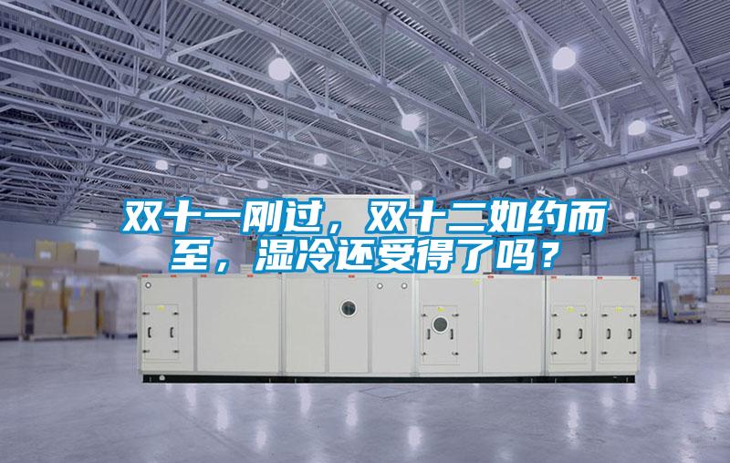 雙十一剛過，雙十二如約而至，濕冷還受得了嗎？
