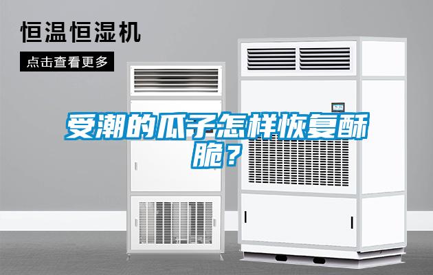 受潮的瓜子怎樣恢復酥脆？