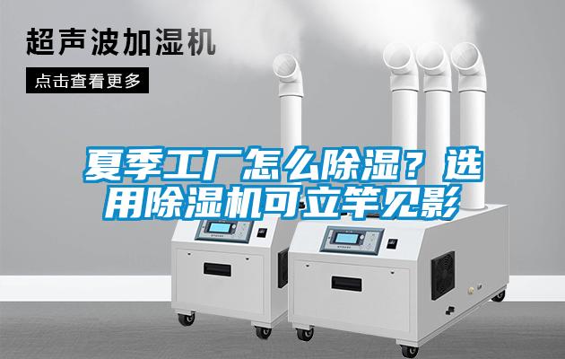 夏季工廠怎么除濕？選用除濕機(jī)可立竿見影