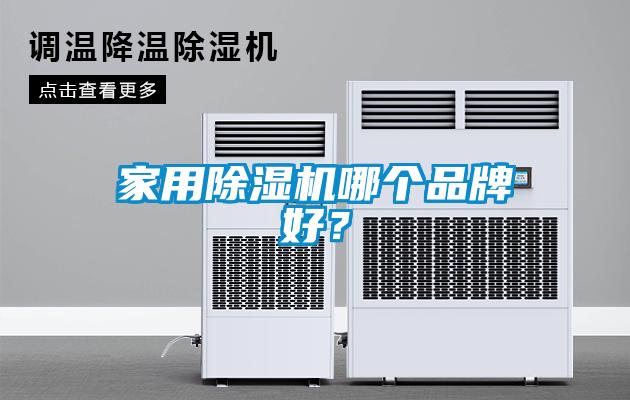 家用除濕機哪個品牌好？