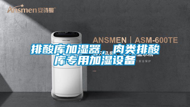 排酸庫加濕器，肉類排酸庫專用加濕設備