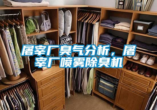 屠宰廠臭氣分析，屠宰廠噴霧除臭機