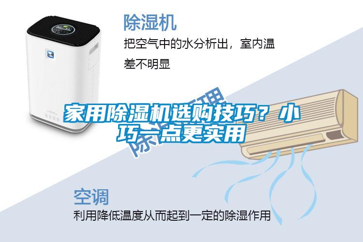 家用除濕機(jī)選購技巧？小巧一點(diǎn)更實(shí)用