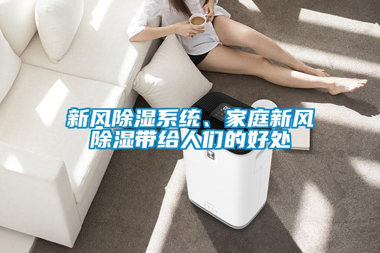 新風(fēng)除濕系統(tǒng)、家庭新風(fēng)除濕帶給人們的好處
