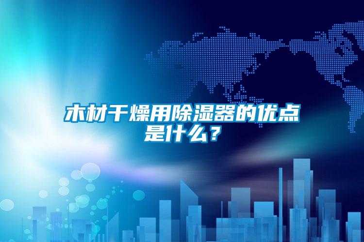 木材干燥用除濕器的優(yōu)點是什么？