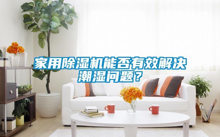家用除濕機(jī)能否有效解決潮濕問題？