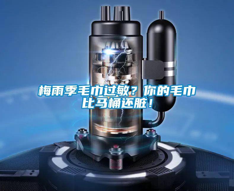 梅雨季毛巾過(guò)敏？你的毛巾比馬桶還臟！