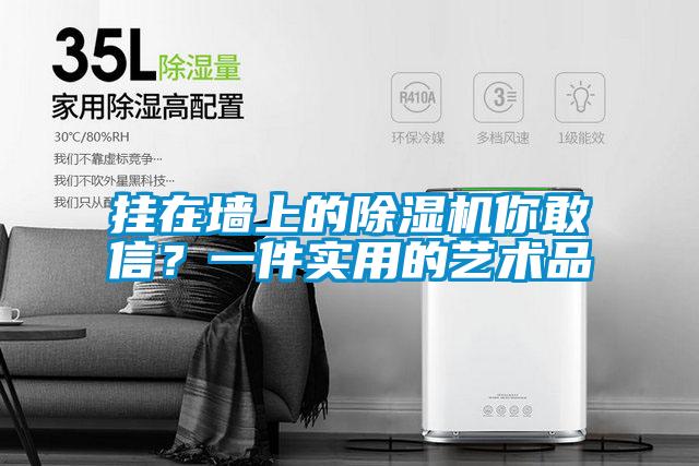 掛在墻上的除濕機你敢信？一件實用的藝術(shù)品