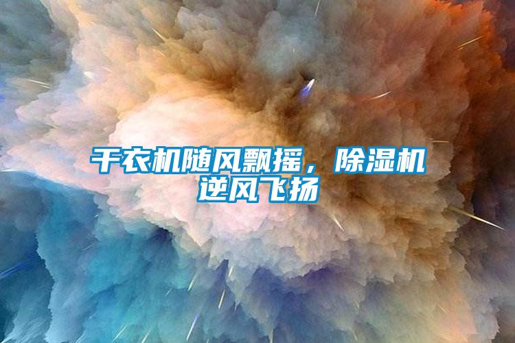 干衣機隨風飄搖，除濕機逆風飛揚
