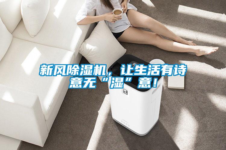新風(fēng)除濕機(jī)，讓生活有詩意無“濕”意！