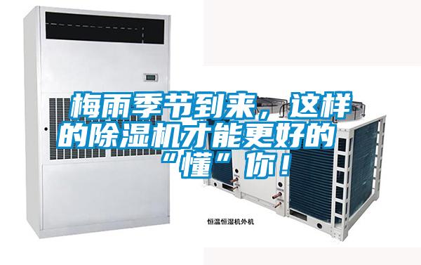 梅雨季節(jié)到來(lái)，這樣的除濕機(jī)才能更好的“懂”你！