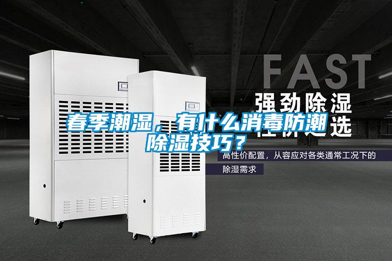春季潮濕，有什么消毒防潮除濕技巧？
