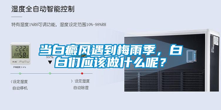 當(dāng)白癜風(fēng)遇到梅雨季，白白們應(yīng)該做什么呢？