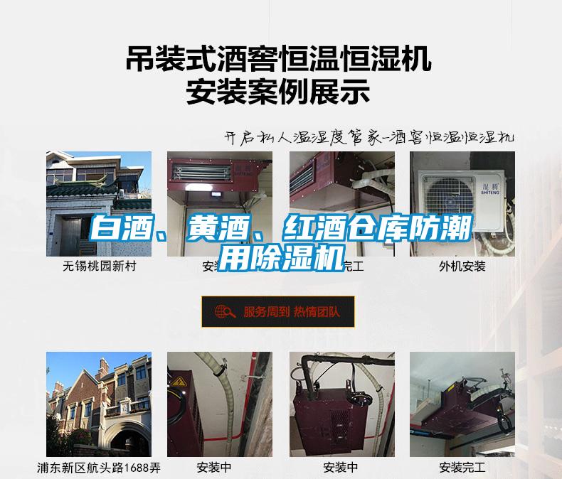 白酒、黃酒、紅酒倉(cāng)庫(kù)防潮用除濕機(jī)