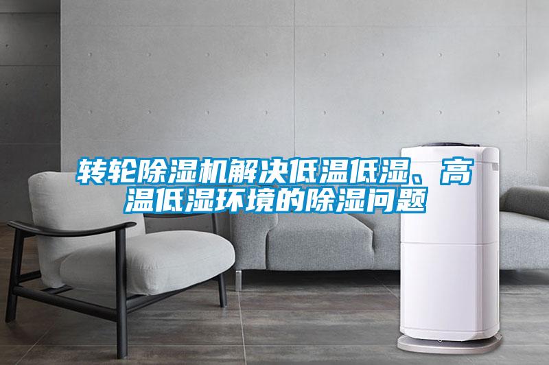 轉(zhuǎn)輪除濕機解決低溫低濕、高溫低濕環(huán)境的除濕問題