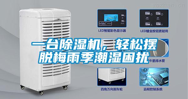 一臺除濕機(jī)，輕松擺脫梅雨季潮濕困擾