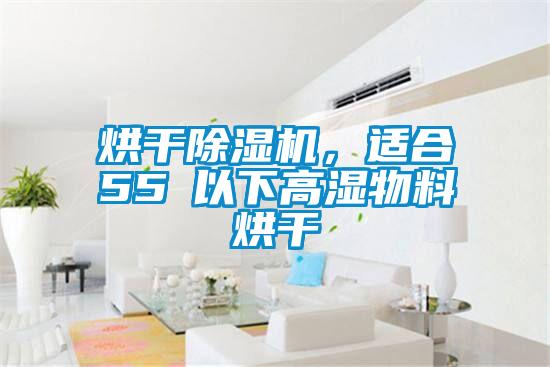 烘干除濕機(jī)，適合55℃以下高濕物料烘干