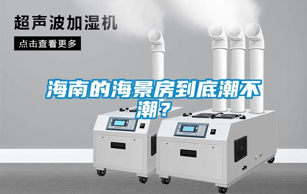 海南的海景房到底潮不潮？