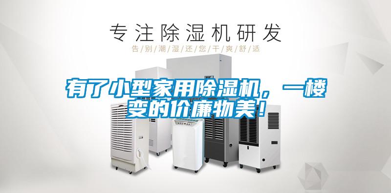 有了小型家用除濕機，一樓變的價廉物美！