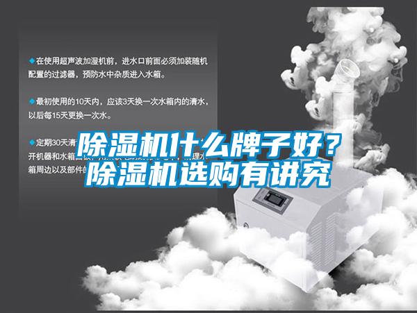 除濕機(jī)什么牌子好？除濕機(jī)選購有講究