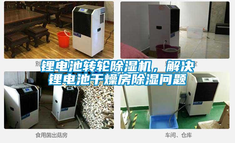 鋰電池轉輪除濕機，解決鋰電池干燥房除濕問題