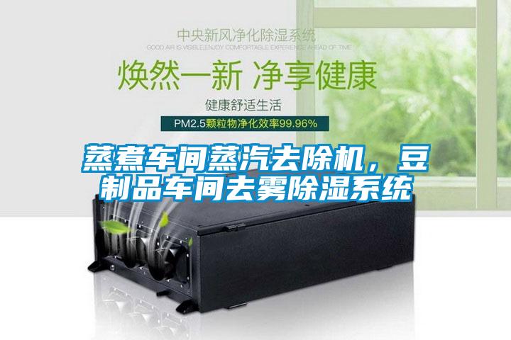 蒸煮車間蒸汽去除機，豆制品車間去霧除濕系統(tǒng)