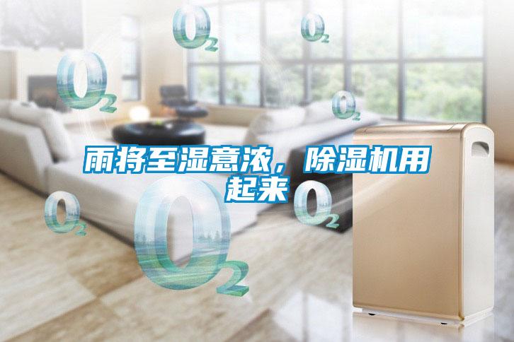 雨將至濕意濃，除濕機(jī)用起來(lái)