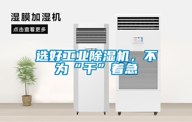 選好工業(yè)除濕機，不為“干”著急