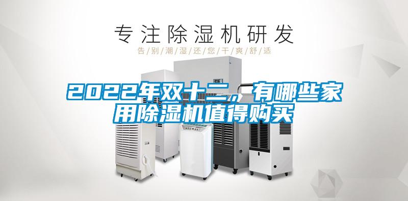 2022年雙十二，有哪些家用除濕機值得購買
