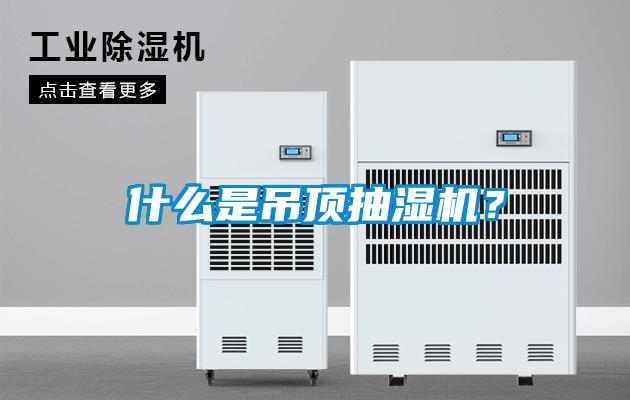 什么是吊頂抽濕機(jī)？