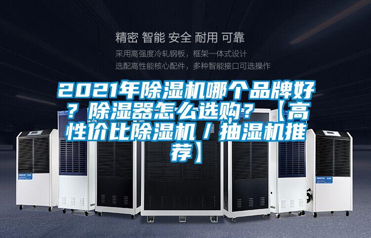 2021年除濕機哪個品牌好？除濕器怎么選購？【高性價比除濕機／抽濕機推薦】