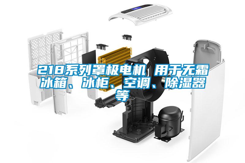 218系列罩極電機(jī) 用于無(wú)霜冰箱、冰柜、空調(diào)、除濕器等