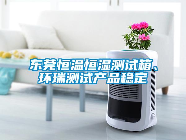 東莞恒溫恒濕測試箱、環(huán)瑞測試產(chǎn)品穩(wěn)定