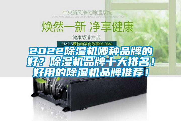 2022除濕機(jī)哪種品牌的好？除濕機(jī)品牌十大排名！好用的除濕機(jī)品牌推薦！