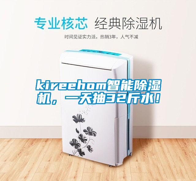 kireehom智能除濕機(jī)，一天抽32斤水！