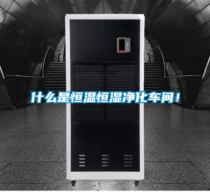 什么是恒溫恒濕凈化車間！