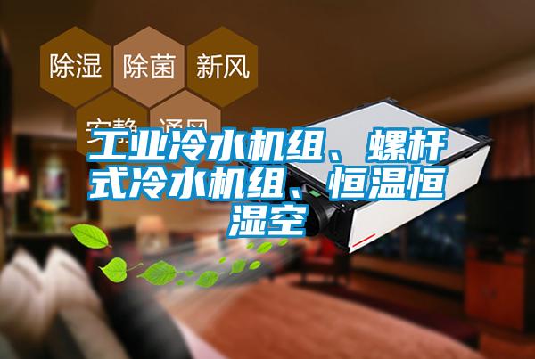 工業(yè)冷水機(jī)組、螺桿式冷水機(jī)組、恒溫恒濕空