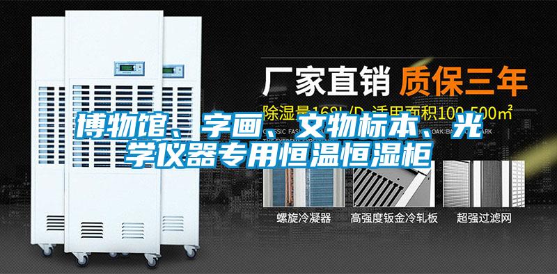 博物館、字畫、文物標(biāo)本、光學(xué)儀器專用恒溫恒濕柜