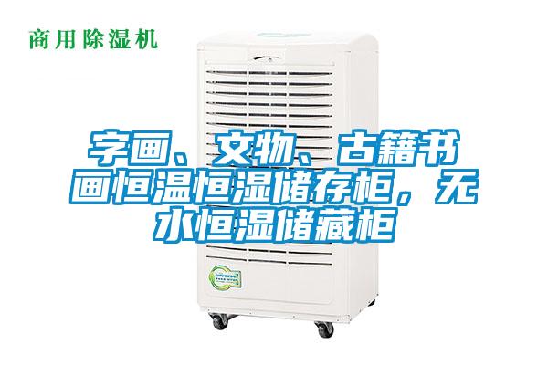 字畫、文物、古籍書畫恒溫恒濕儲存柜，無水恒濕儲藏柜