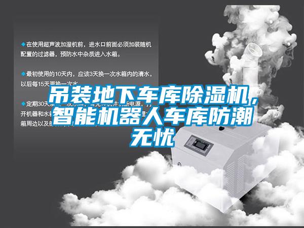 吊裝地下車庫除濕機(jī)，智能機(jī)器人車庫防潮無憂