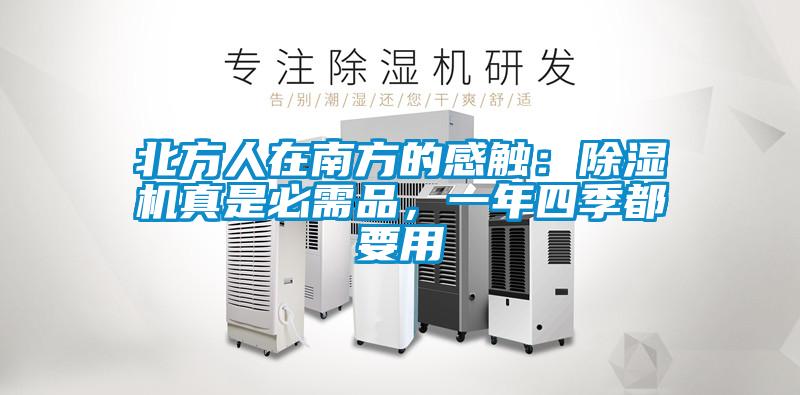 北方人在南方的感觸：除濕機(jī)真是必需品，一年四季都要用