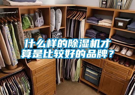 什么樣的除濕機(jī)才算是比較好的品牌？