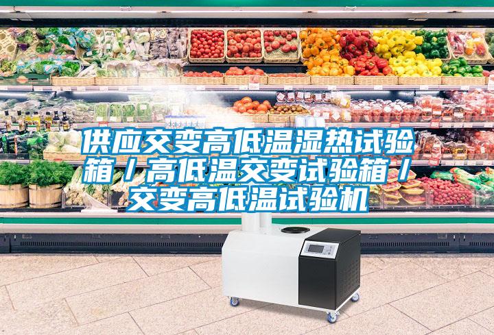 供應(yīng)交變高低溫濕熱試驗箱/高低溫交變試驗箱/交變高低溫試驗機