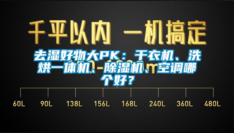 去濕好物大PK：干衣機、洗烘一體機、除濕機、空調(diào)哪個好？