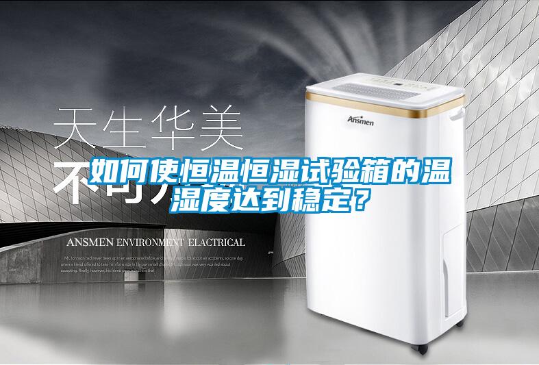 如何使恒溫恒濕試驗箱的溫濕度達到穩(wěn)定？