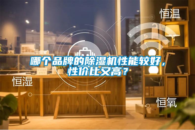 哪個品牌的除濕機性能較好，性價比又高？