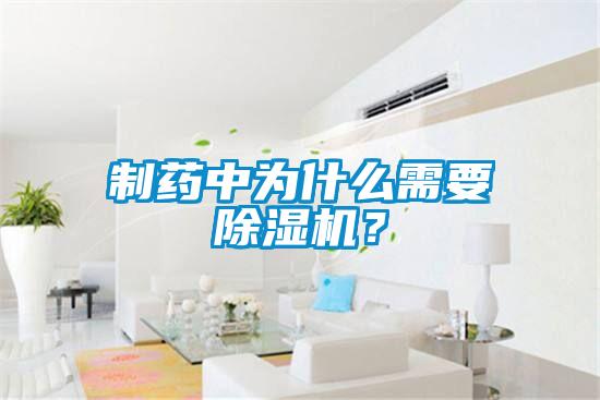 制藥中為什么需要除濕機(jī)？